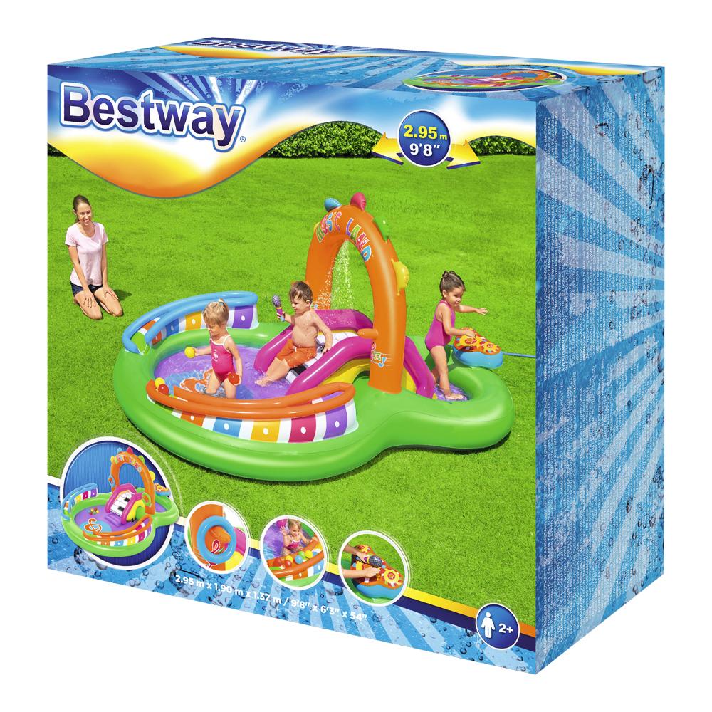 Bestway Inflatable Swimming Play Pool Kids Above Ground Kid Game Toy 3