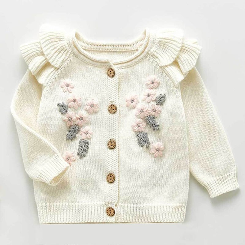 Sodawn Autumn Winter New Children Clothing Boys Girls Baby Knit Sweater Cardigan + Shorts Suit Baby Clothes Suit