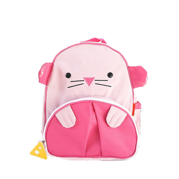 Animal Prints Children cartoon animals Backpack Girl Boys Backpack Toddler Kids School Bag Kindergarten Cartoon school backpack