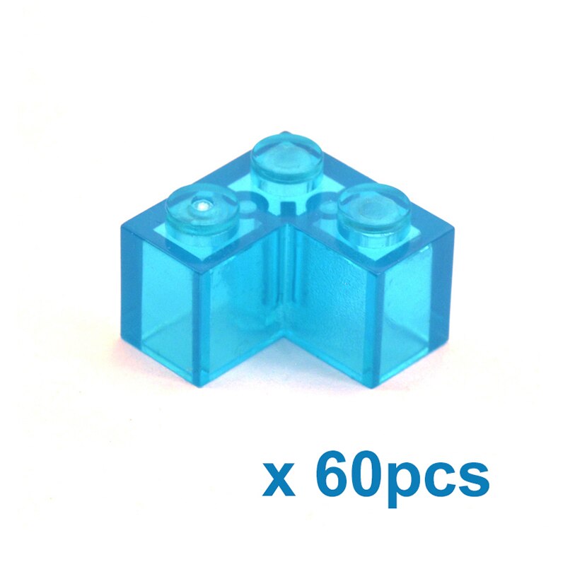 DIY Building Blocks Thick Transparent Figures Bricks Educational Creative Toys for Children Gifts Size Compatible With Brand