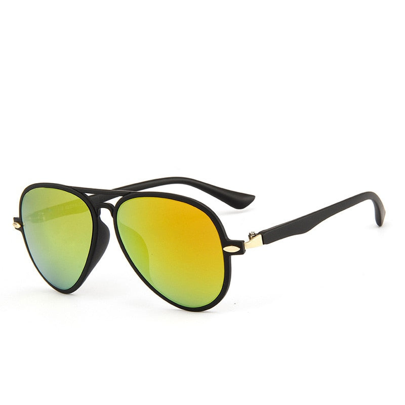 iboode Cute Goggles Kids Candy Color Sunglasses Boys Girls Ultralight Children Sunglasses UV400 Oculos De Sol Feminino