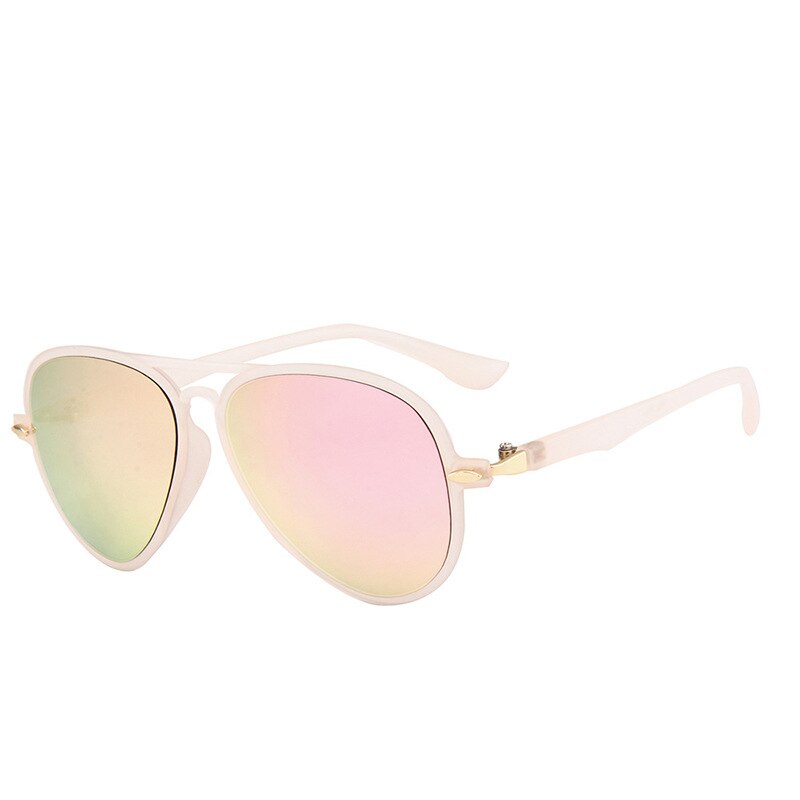 iboode Cute Goggles Kids Candy Color Sunglasses Boys Girls Ultralight Children Sunglasses UV400 Oculos De Sol Feminino