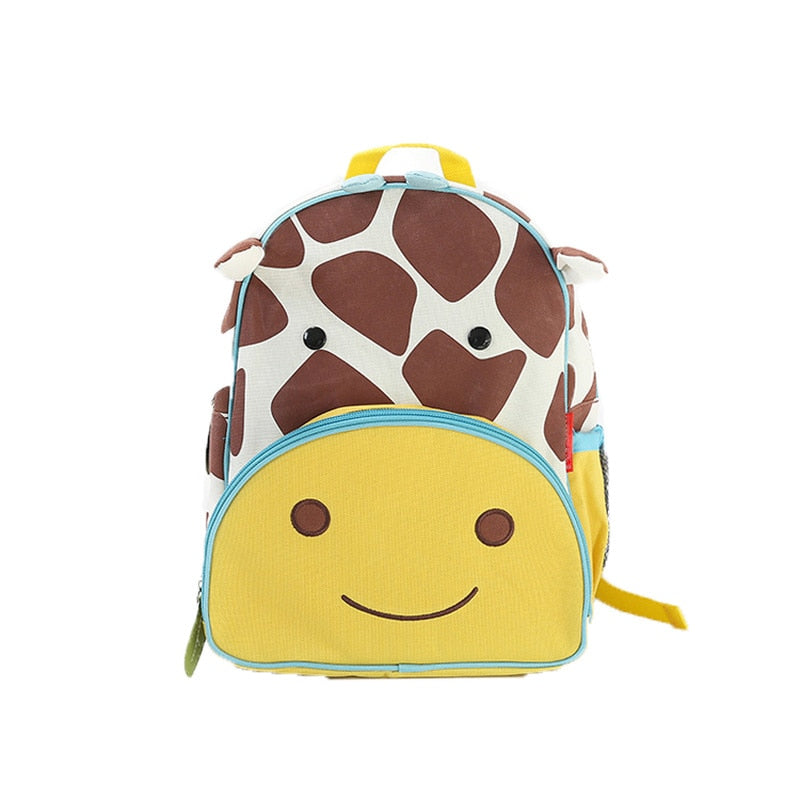 Animal Prints Children cartoon animals Backpack Girl Boys Backpack Toddler Kids School Bag Kindergarten Cartoon school backpack