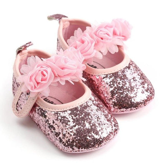 Toddler First Walkers Kid Shoes Baby Girl Sequins