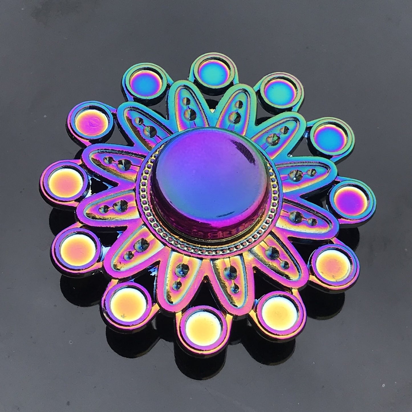 Hand Spinner Office Man Round Gyro Anxiety Relief Stress EDC Focus Finger Toys for Children Spinners