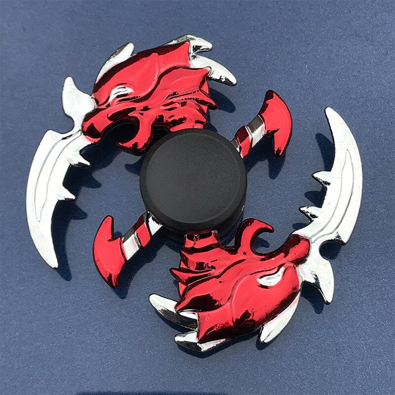 Hand Spinner Office Man Round Gyro Anxiety Relief Stress EDC Focus Finger Toys for Children Spinners