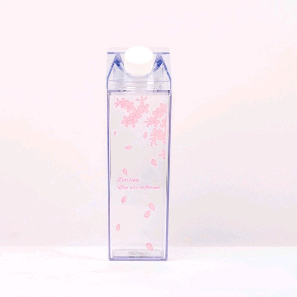 Kitchen Leakproof Creative Transparent Milk Water Bottle Drinkware Outdoor Climbing Tour Camping Children Men Milk Water Bottles